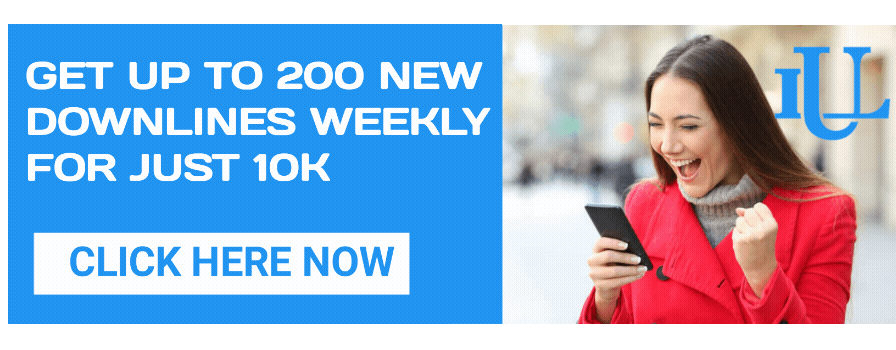 CLICK HERE TO GET 200 NEW DOWNLINES WEEKLY FOR JUST 10K